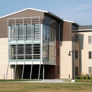 Aluminum Louvers Sunshades GVSU Housing 1