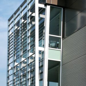 Aluminum Louvers Sunshades GVSU Housing 3