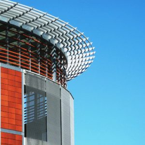 Aluminum Louvers Sunshades Gerald R Ford Airport 2