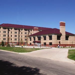 Metal Roofing CMU Student Housing