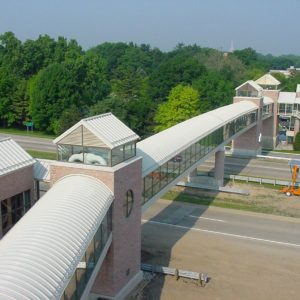 Metal Roofing Calvin College Overpass 1